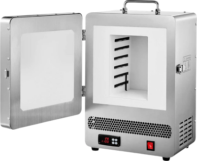 Vevor Electric Melting Furnace Kiln with Max Temperature 2192°F PID Temp Control 1650W New