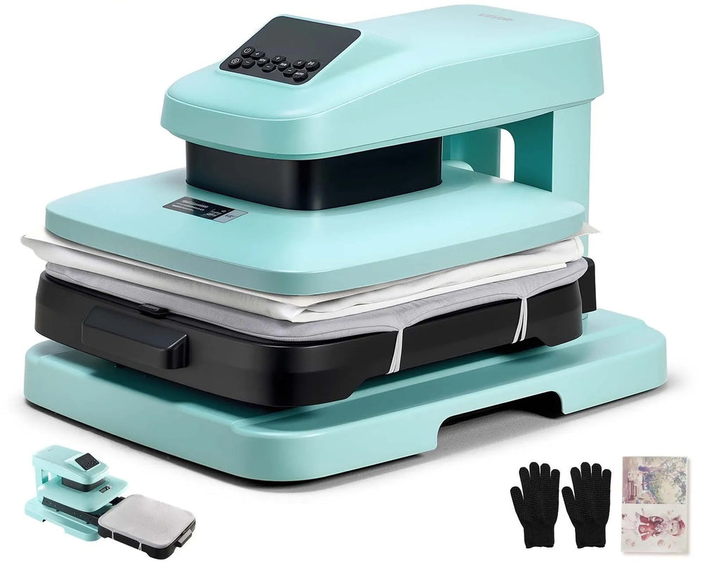 Vevor Auto Heat Press Machine 15 x 15 in. with Adjustable Pressure Auto Release New