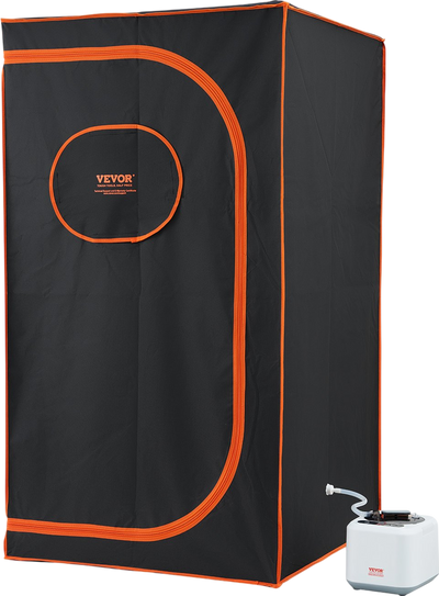 Vevor Portable Steam Sauna Tent Full Size 1000W Time & Temperature Remote Control New