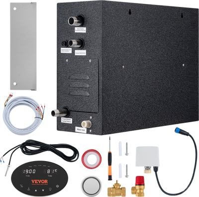 Vevor Steam Generator w/ Segmented Heating & Custom Temperature 12 kW 424 Cu. Ft. New