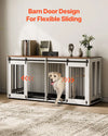 Vevor Dog Crate 72" Furniture Style Large Breed Kennel with Tray New