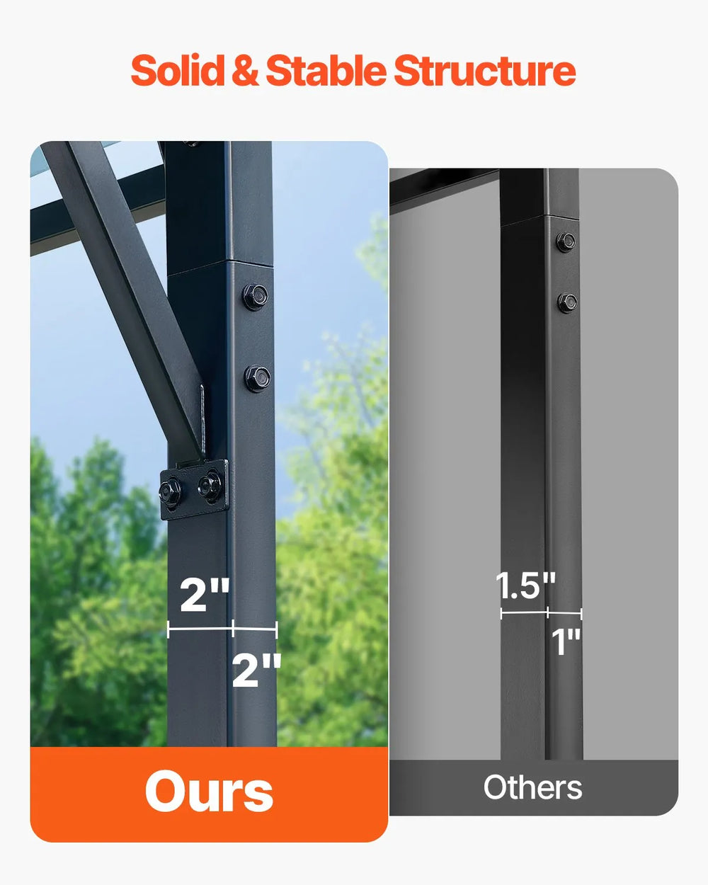 Vevor Metal Carport Heavy Duty Garage Shelter 20 x 20 FT with Removable Sidewalls New