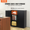 Vevor Metal Storage Cabinet 42" with Locking Magnetic Doors and 2 Adjustable Shelves New