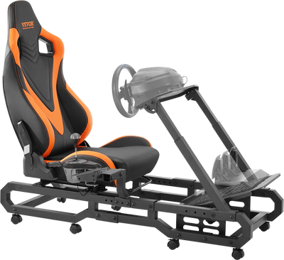 Vevor Heavy Duty Racing Wheel Stand with Locking Casters for Logitech G923/G920/G29 New