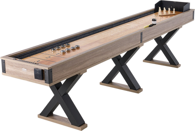 Vevor Shuffleboard Table 2 in 1 Bowling Combo Game Set 11.5