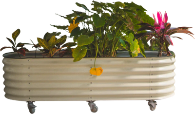 Vego Garden Self-Watering Rolling Garden Bed 2' x 6' New