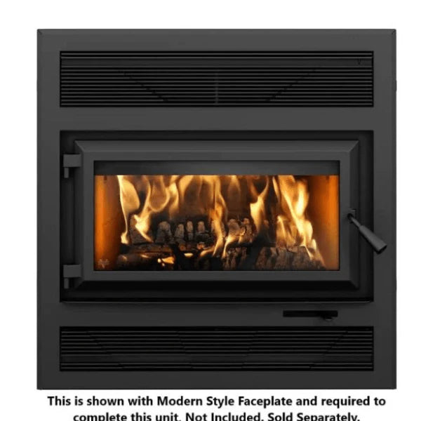 Ventis HE250R Wood Burning Fireplace with Blower 176 CFM 80,000 BTU 2,200 Sq. Ft New