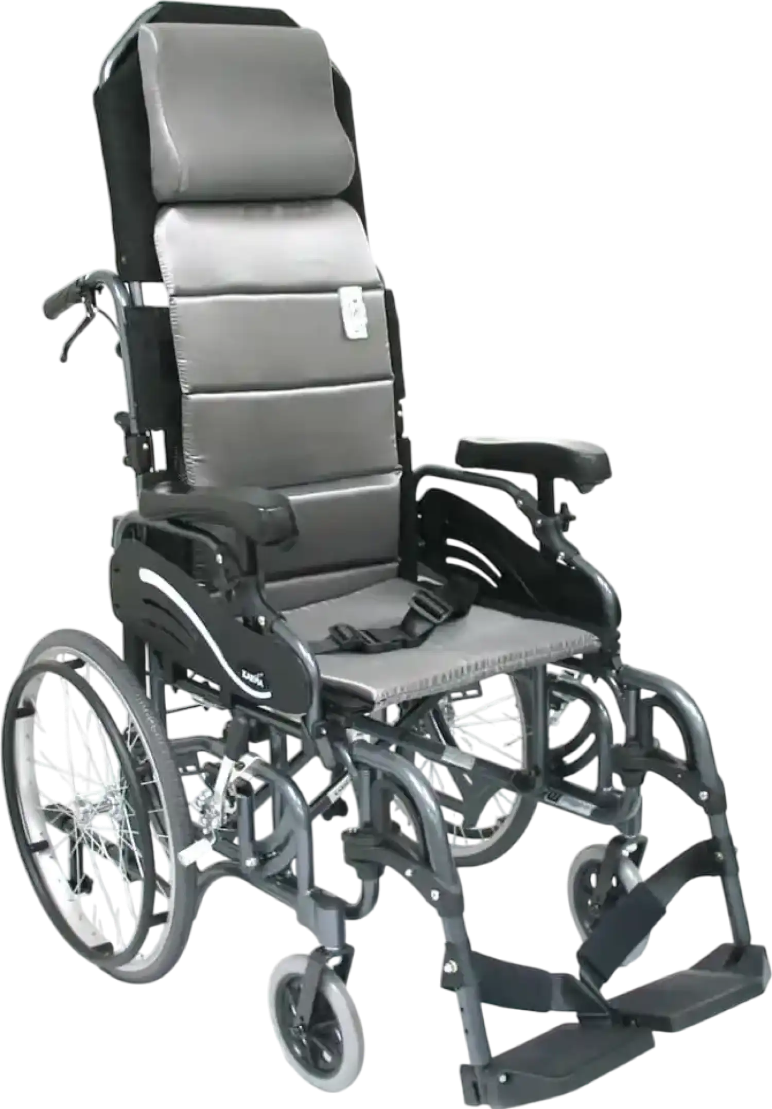Karman VIP-515 Tilt-in-Space Wheelchair Foldable Reclining Aluminum Frame New