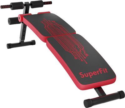Costway Abdominal Twister Trainer Adjustable Exercise Bench 60743821 New
