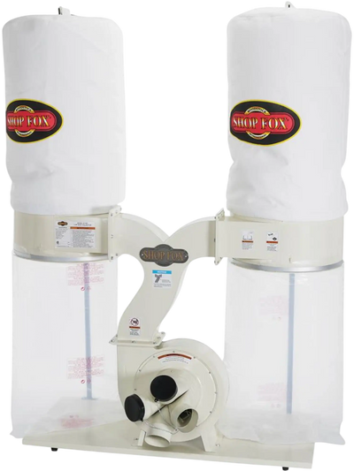 Shop Fox W1687 Wood Dust Collector 3 HP Dust Collector New