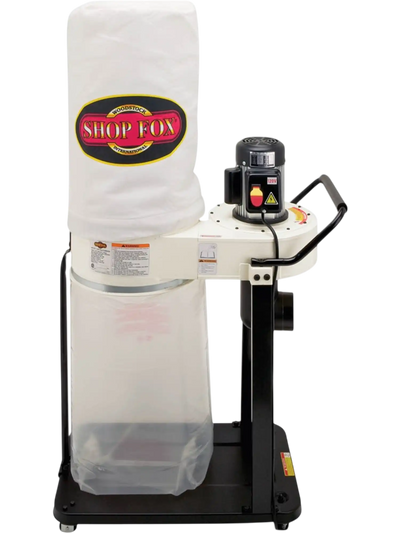 Shop Fox W1727 Dust Collector 1 HP Wood Dust Collector New