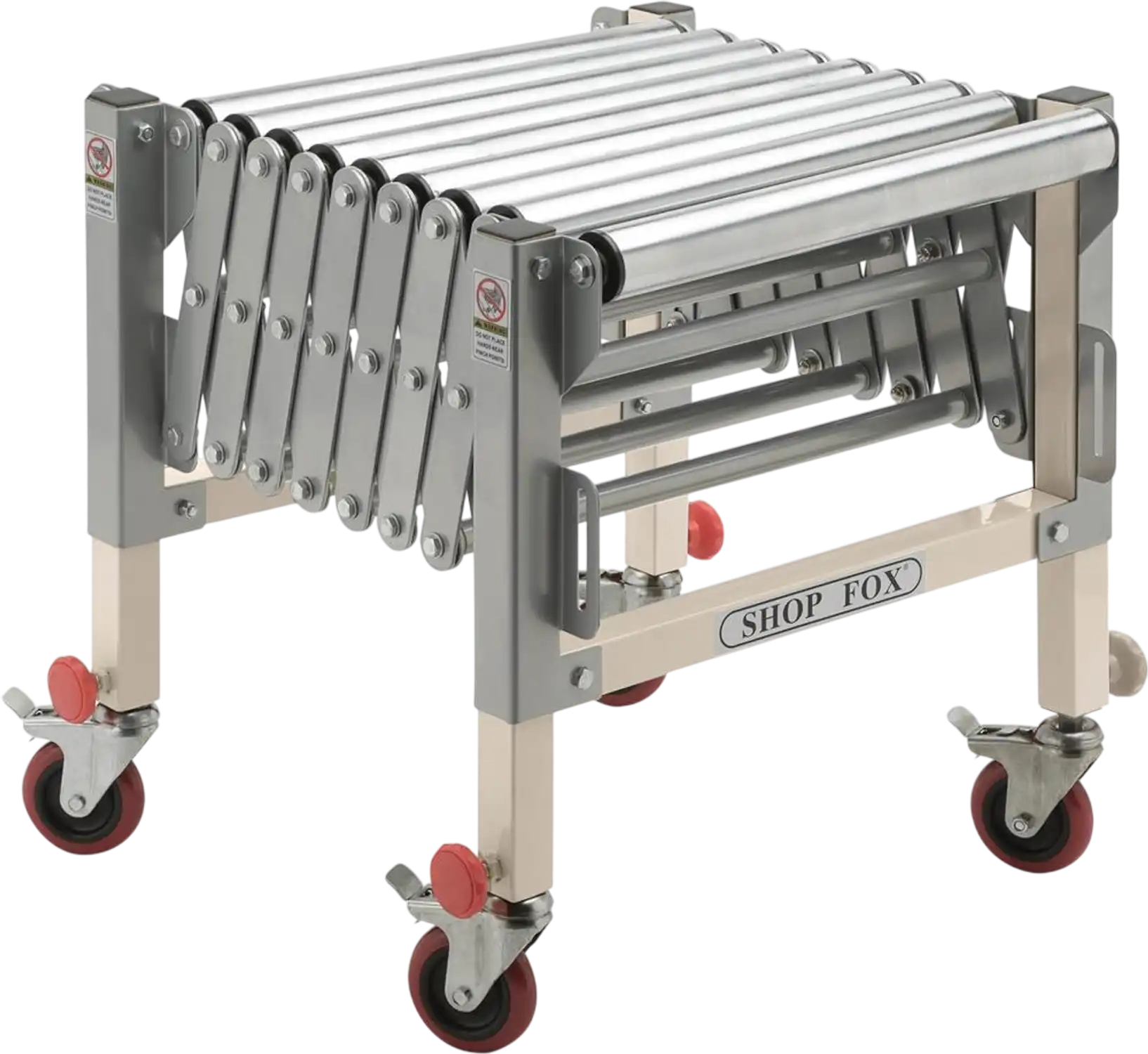 Shop Fox W1732 Roller Stand Adjustable Roller Table New