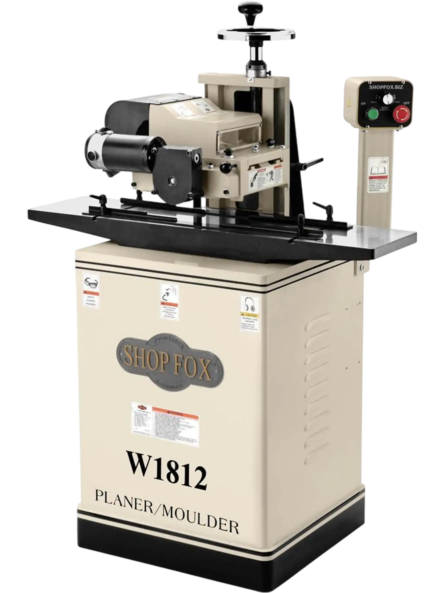 Shop Fox W1812 Combination Planer-Moulder 2 HP 7