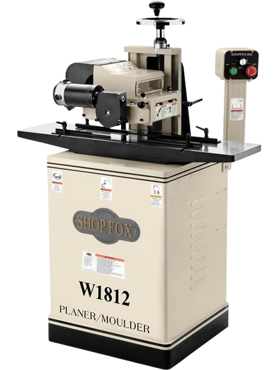 Shop Fox W1812 Combination Planer-Moulder 2 HP 7
