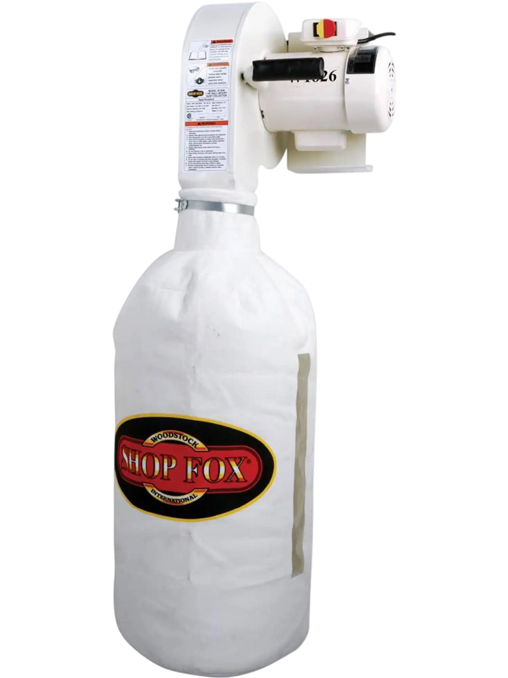 Shop Fox W1826 - 1 HP Wall Dust Collector