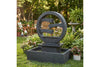 Exaco Wagon Wheel Outdoor Water Fountain 45" Tall New