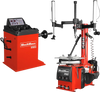 24" Rim Double Assist Arms Tire Changer Wheel Balancer Bundle,  TC9662,  WB855