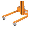 Wesco 272467 Office Winch Lift Manual 200 Lb. Load with 18" x 23" Platform 58" Lift Height New