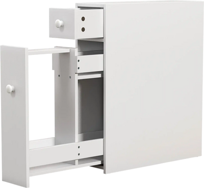 Costway Bathroom Space Saver Storage Organizer Cabinet 80349261 New
