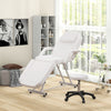 73 Inch Facial Chair Set with Removable Headrest Detachable Armrests and Towel Rack-White - Gallery View 1 of 10