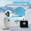 K-Plunge Kodiak Inflatable Cold Plunge Hot Tub 1-Person with Lid and Pump New