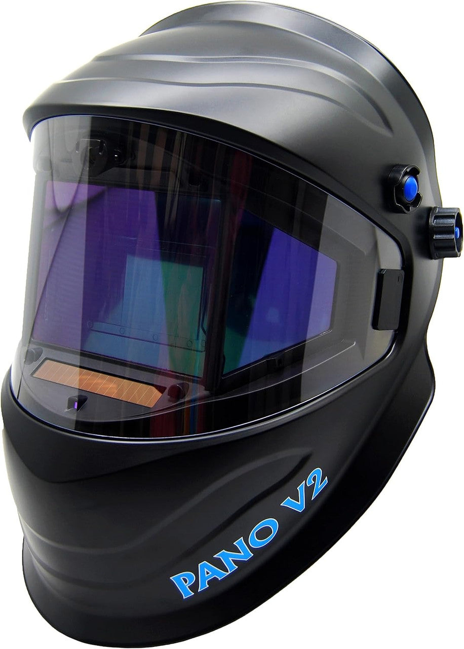 Blue Demon True View Pano V2 Welding Helmet Digital Auto Darkening New