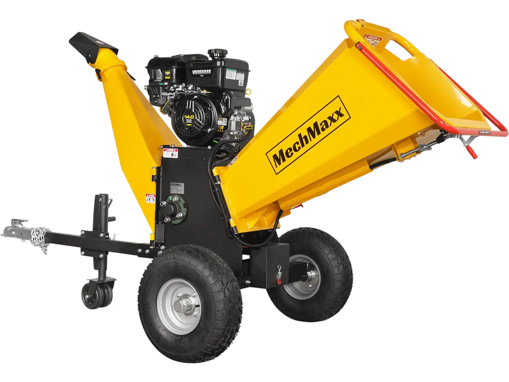 6 inch E-start B&S VANGUARD 408cc 14hp Gasoline Engine Powered Drum Wood Chipper,   P4206