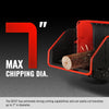 HONDA GX690 22HP 688cc Twin Cylinder Gasoline Engine Powered 7" Hydraulic Feeding Wood Chipper,  DCH7