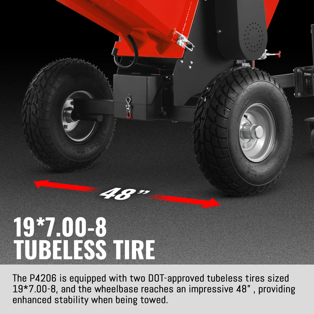 6 inch E-start ZONSEN 420cc 13.4hp Gasoline Engine Powered Drum Wood Chipper ,  P4206