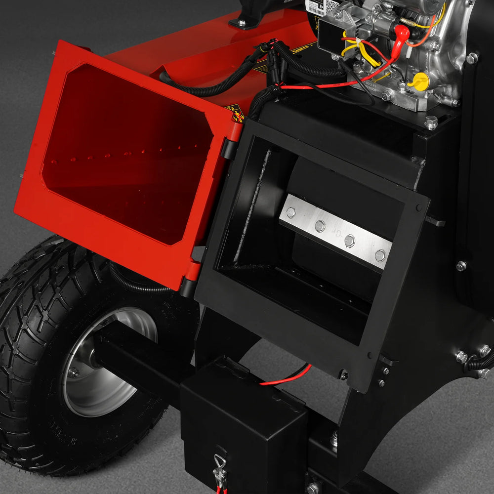 6 inch E-start B&S VANGUARD 408cc 14hp Gasoline Engine Powered Drum Wood Chipper ,  P4206