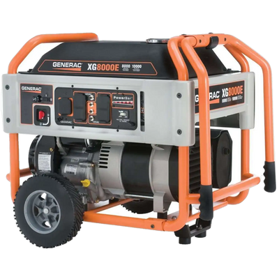 Generac XG8000E 8000W/10000W Generator Electric Start Manufacturer RFB