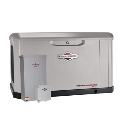 Briggs & Stratton 040673 17kW Standby Generator LP/NG w/ 200 Amp Automatic Transfer Switch (Wifi) New