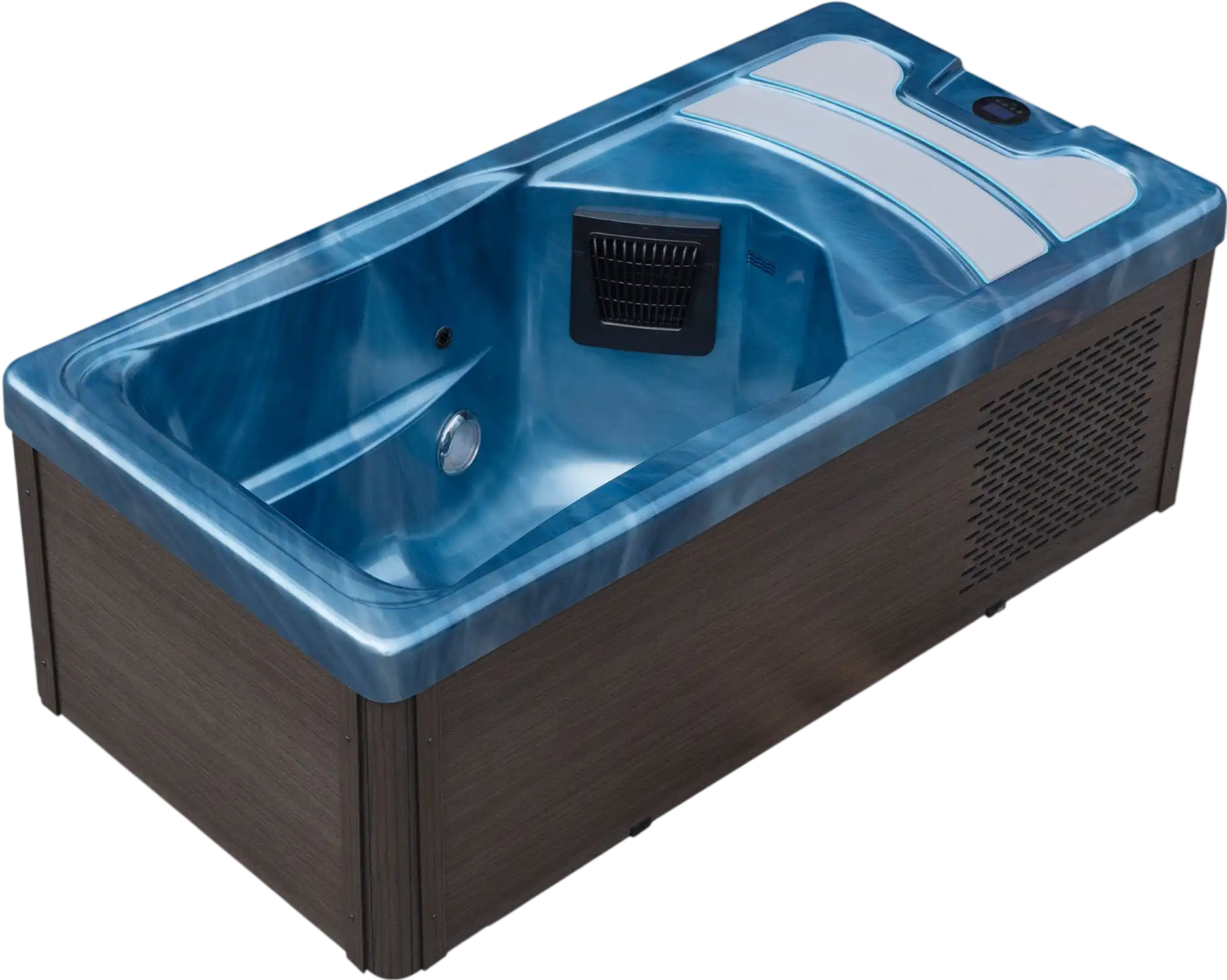 Anzzi Cold Plunge and Hot Tub All-in-One with Built-in Chiller Lights Wi-Fi New