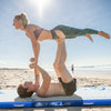 10 Feet Inflatable Gymnastic Tumbling Mat with Electric Pump-Blue - Gallery View 1 of 11