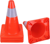 Yescom Road Traffic Safety Cone 18-In Reflective Collar 4pcs New
