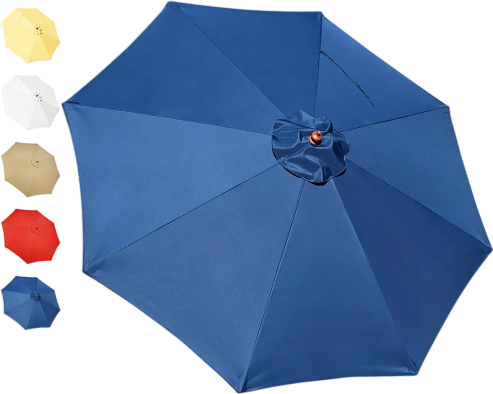 Yescom Outdoor Market Umbrella Replacement Canopy 9' 8-Rib New