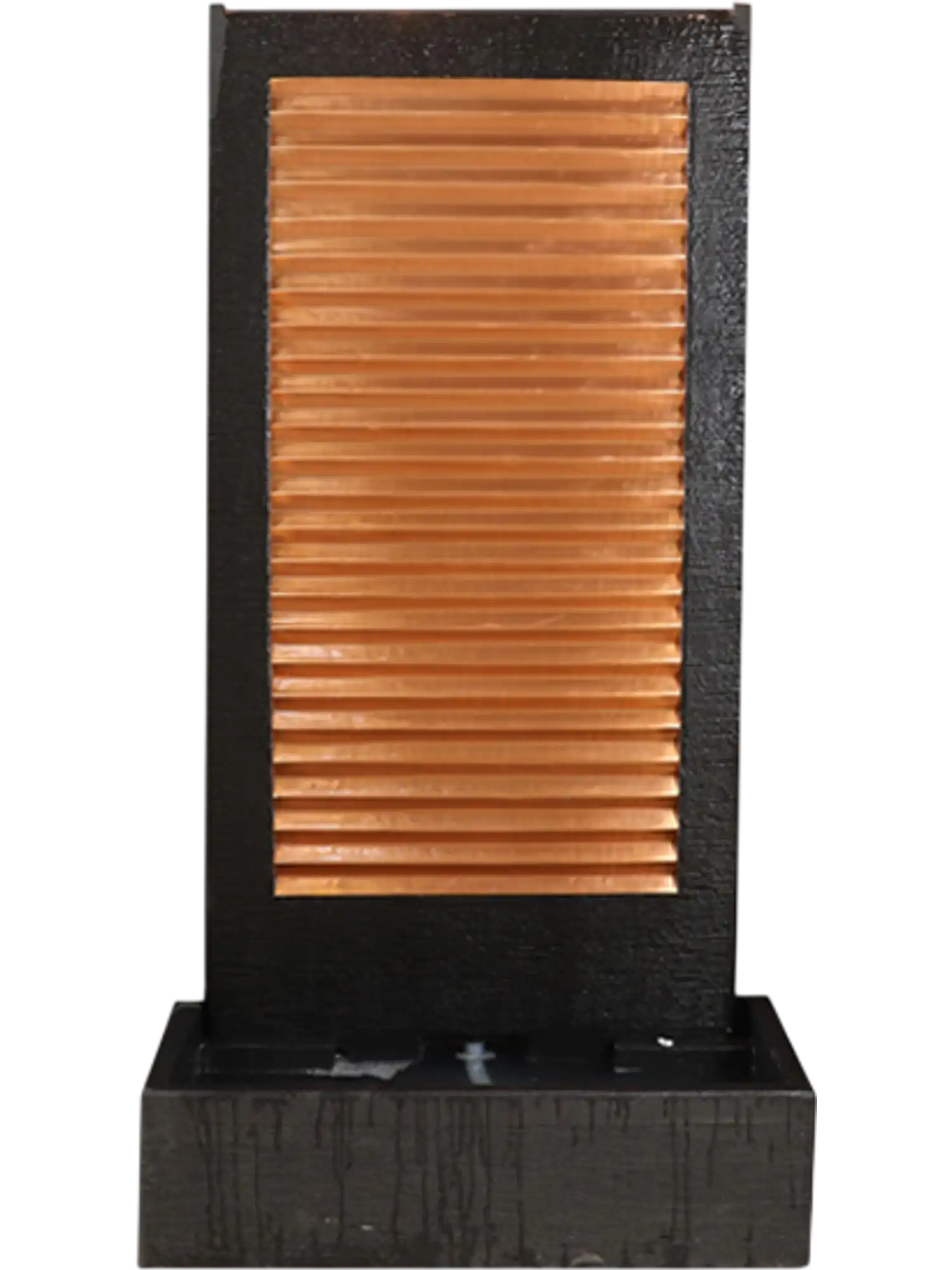 Exaco Zig Zag Copper Outdoor Water Fountain 63