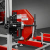 36" MAX Portable Sawmill,  25HP 750cc ZONSEN V-Twin Engine,  36" Board Width,  20' Track Length,  (10 x Blades Included),  SM-36MAX