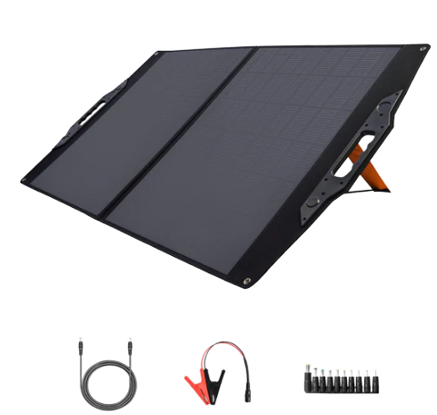 FlexSolar C120 120 Watt 19.8 Volt Foldable Portable Charging Station New