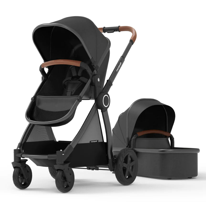 reversible jogging stroller Mompush Ultimate2 Baby Stroller for Toddler with Removable Bassinet, Reversible Stroller Seat - Full-Size for Comfortable Outings with Baby
