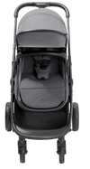 Mompush Wiz Bassinet Full Recline Fold Reversible Seat UPF50+ Canopy Stroller New