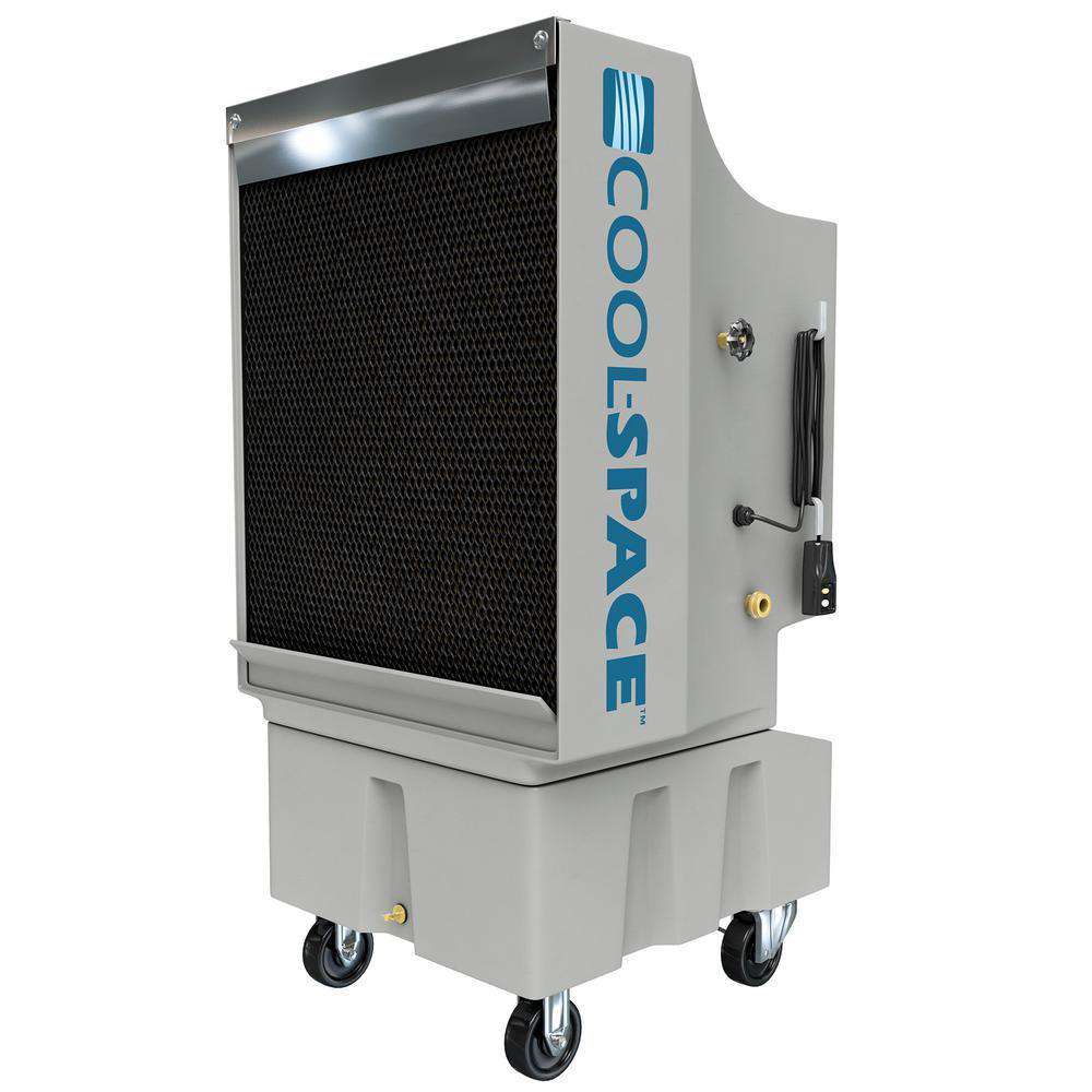 Cool-Space CS5-18-VD GLACIER18 Series 2825 CFM 1200 sq ft 12 Speed 18 Inch Portable Evaporative Cooler New