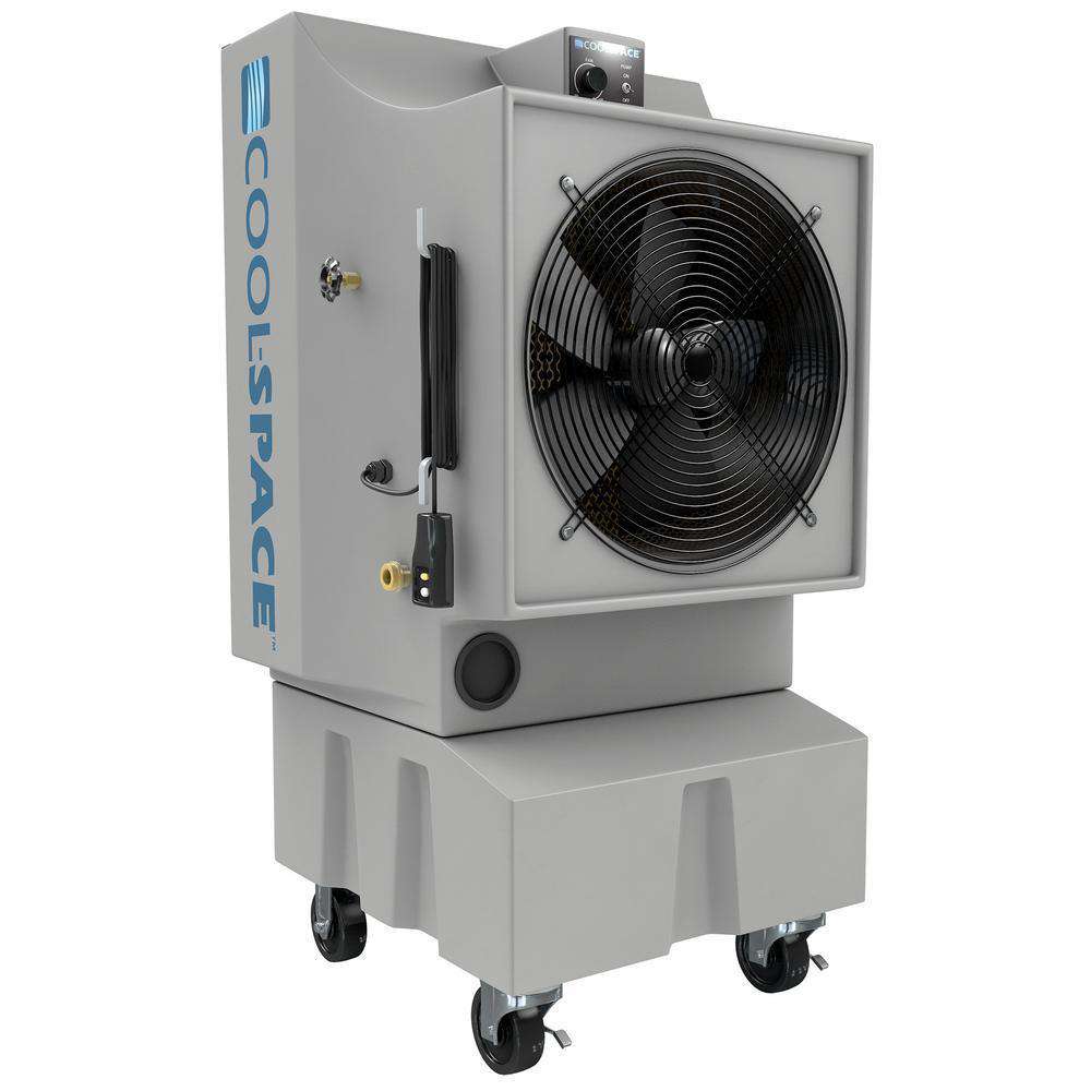 Cool-Space CS5-18-VD GLACIER18 Series 2825 CFM 1200 sq ft 12 Speed 18 Inch Portable Evaporative Cooler New