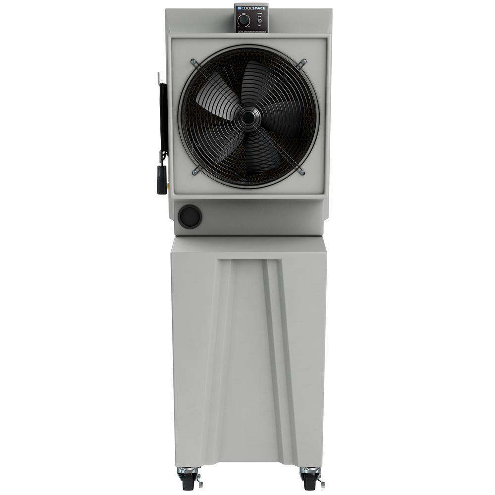 Cool-Space CS5-18-VD-TB2 GLACIER18 Series 2825 CFM 1200 sq ft 12 Speed 18 Inch Portable Evaporative Cooler New