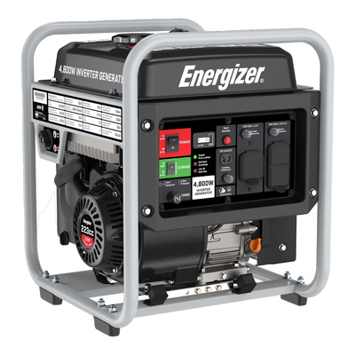 Energizer eZV4800 3600W/4800W Gas Powered Open Frame Inverter Generator New