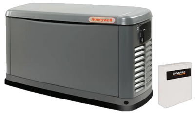 Generac/Honeywell 6054 12kW LP/NG Standby Generator w/Smart Transfer Switch New