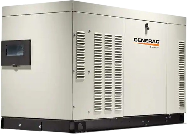 Generac Protector QS Series 48kW Liquid Cooled 3 Phase 120/208V Standby Generator SCAQMD Compliant New