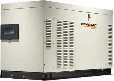 Generac Protector 45kW Liquid Cooled 3 Phase 277/480V Standby Generator CARB Compliant New