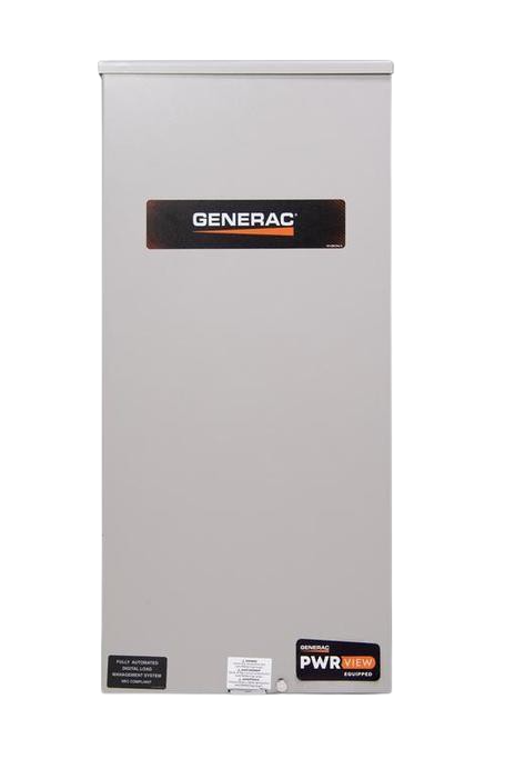 Generac RXEMW200A3 PWRview 200 Amp Service Entrance Rated Automatic Transfer Switch with Home Energy Monitoring System New