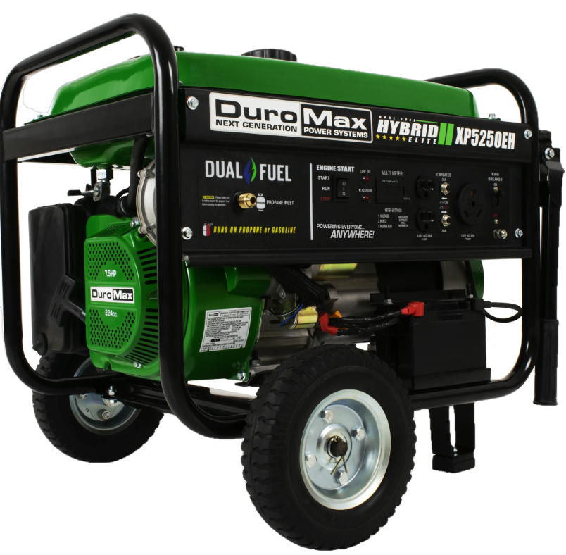 DuroMax XP5250EH 4200W/5250W Dual Fuel Electric Start Generator New